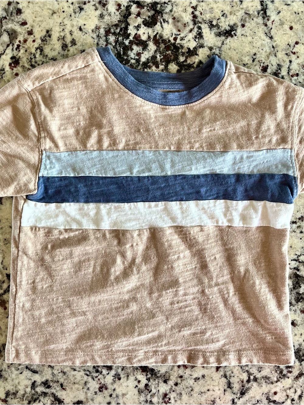 2T Short-Sleeve Striped Tee